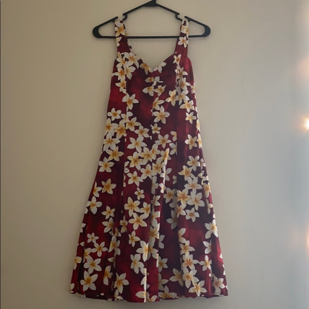 Hibiscus Flower Dress